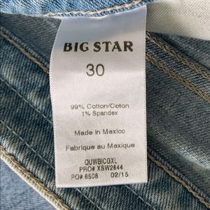 Big Star Shorts - Big Star cut off denim shorts Big Star Shorts - Big Star cut off denim shorts